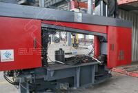 CNC angle rotation band sawing machine