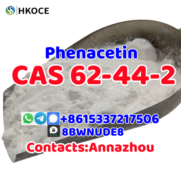 Good Quality Chemicals Intermediates Phenacetin Cas 62-44-2 99% Purity in Stock