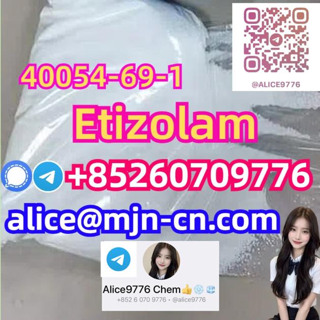 CAS 40054-69-1 Etizolam eti	telegram/Signal:+85260709776