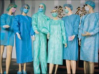 Disposable Masks, Caps, Surgical Coats, Sheets