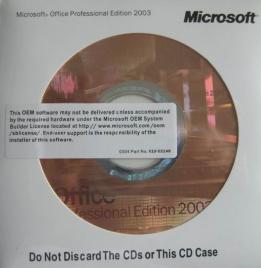 microsoft office 2003 professional oem