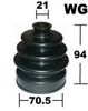 cv boot & rubber boot
