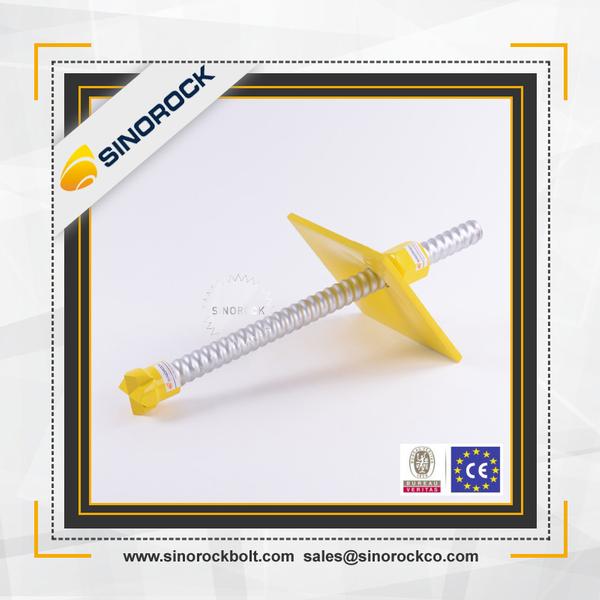 Sinorock mining self drilling hllow anchor bolts