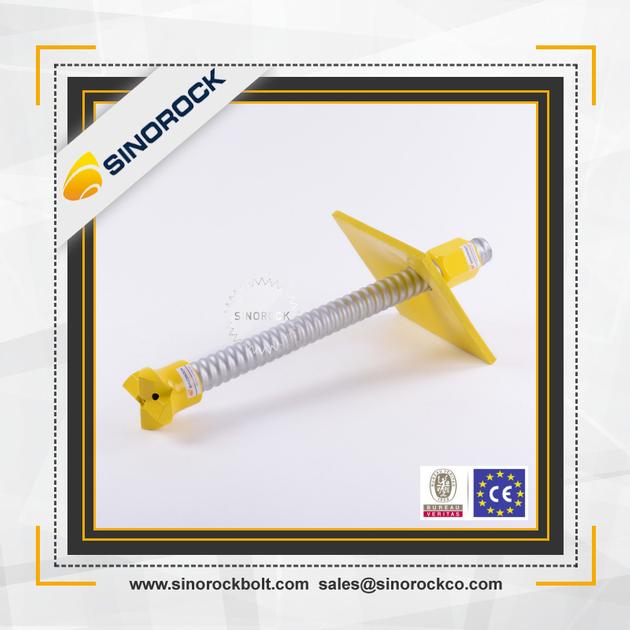 Sinorock mining self drilling hollow steel anchor rock bolt
