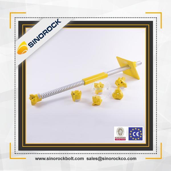 Self drilling hollow bar