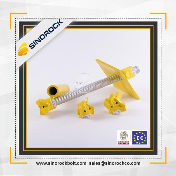 Sinorock mining self drilling hollow threaded rod