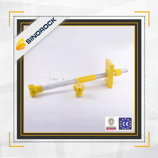Self drilling anchor bolt combines drilling, grouting and anchoring together. It ensures the anchori