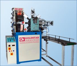 SIX COLOR DRY OFFSET PRINTING MACHINE FOR 135MM DIAMETER