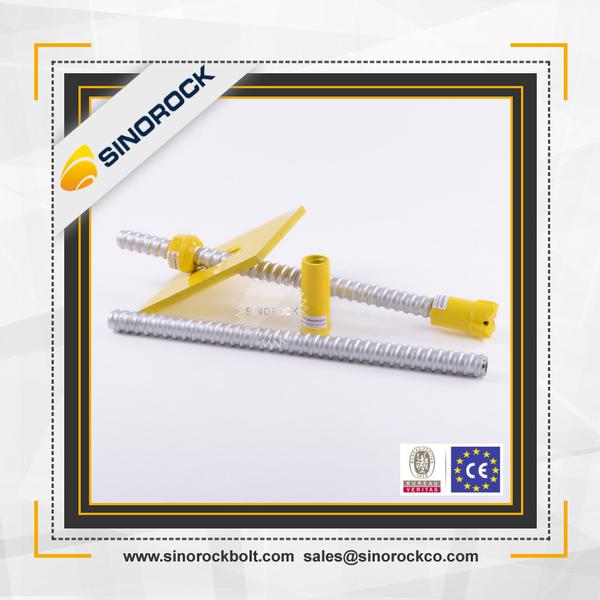 SINOROCK Anchoring System Self Drilling Rock Bolt