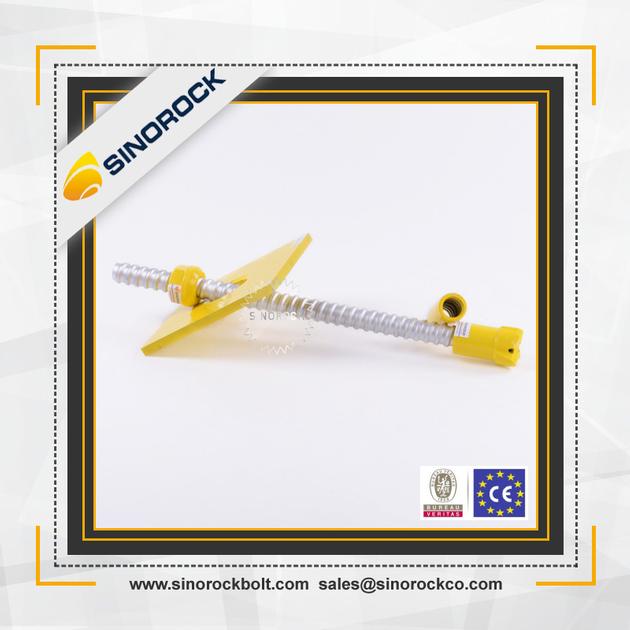 SINOROCK civil engineering tools high quality self-drilling steel anchor bolt