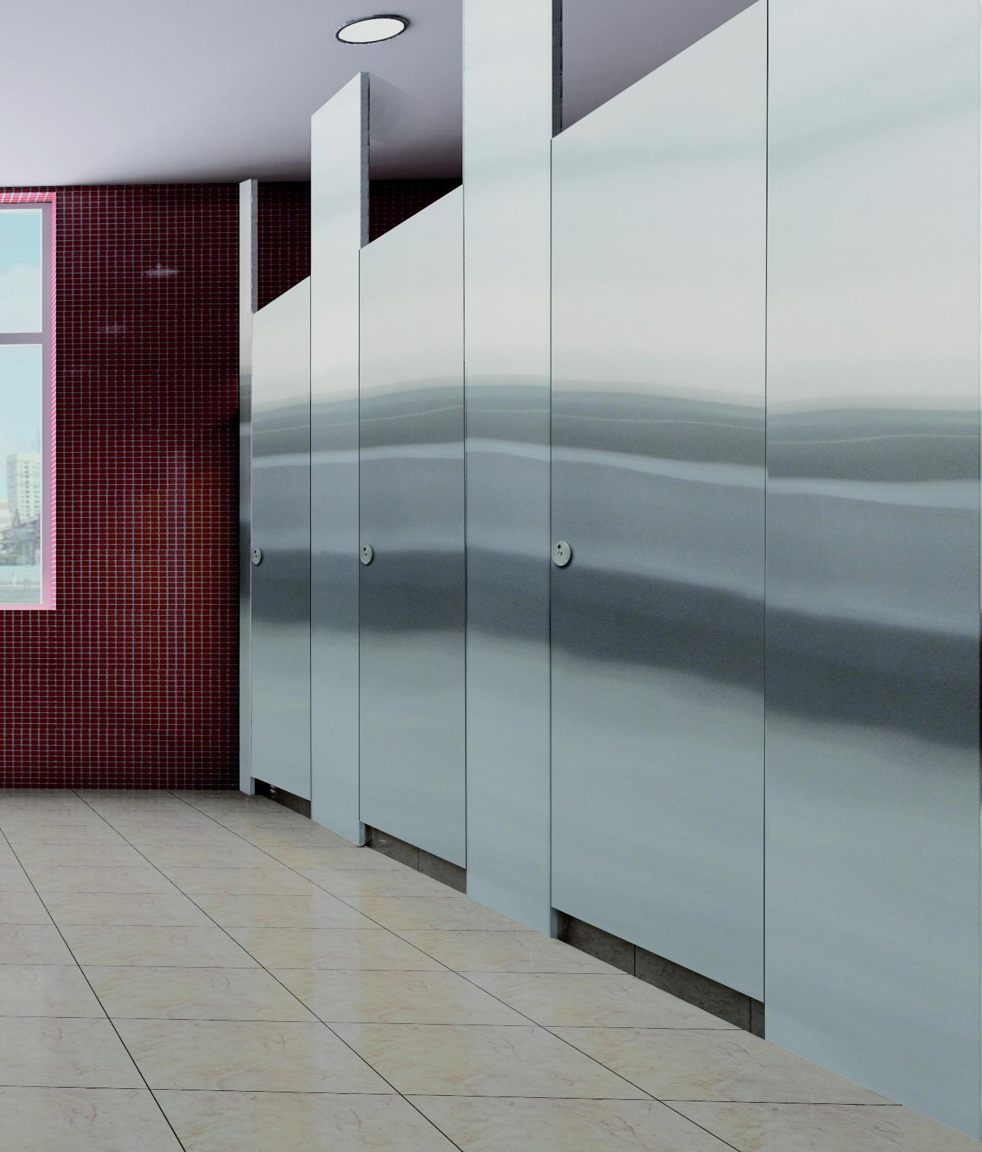 Phenolic HPL Board Public Toilet Partition