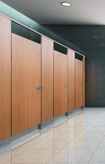 Phenolic HPL Board Public Toilet Partition