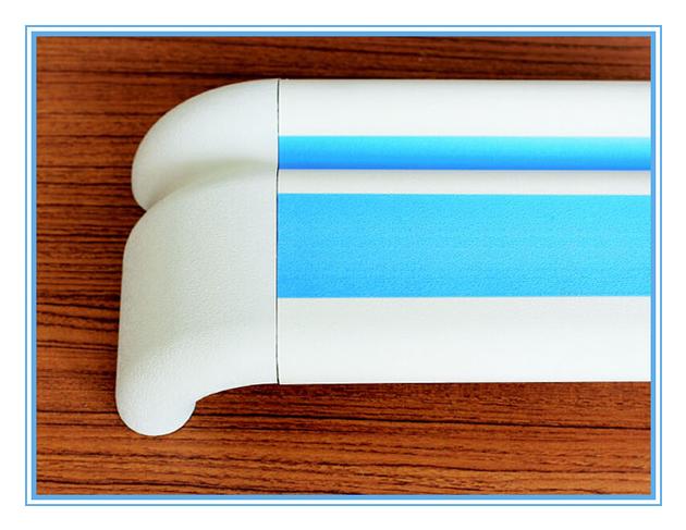 Hospital Antimicrobial Handicapped PVC & Aluminium Handrail