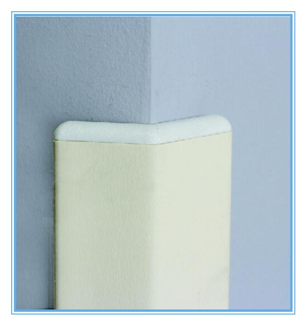 Hospital Porch Crashproof Plastic Corner Guard