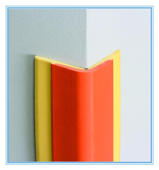 Hospital Porch Crashproof Plastic Corner Guard