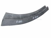 Fall chute carbon brick