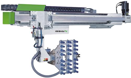robot arm of PET Perform Beam robot