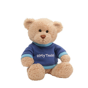 Custom 20cm teddy bear in T-shirt customize teddy bears with logo