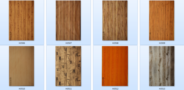 wood grain decorative paper