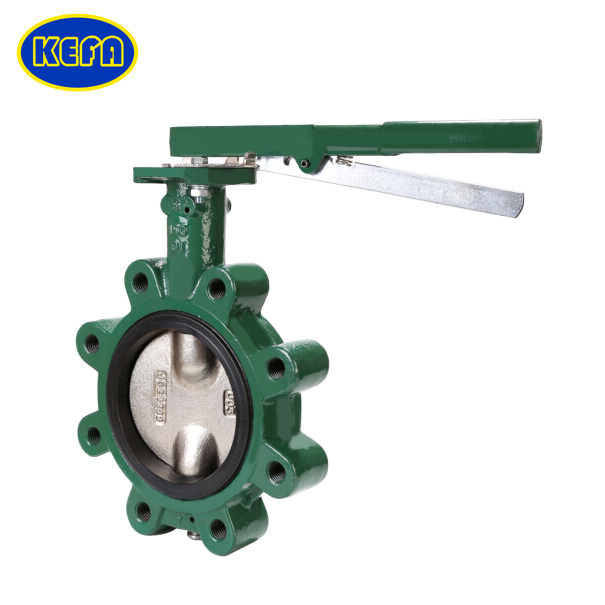 ug Type Pinless Backed Seat Butterfly Valve