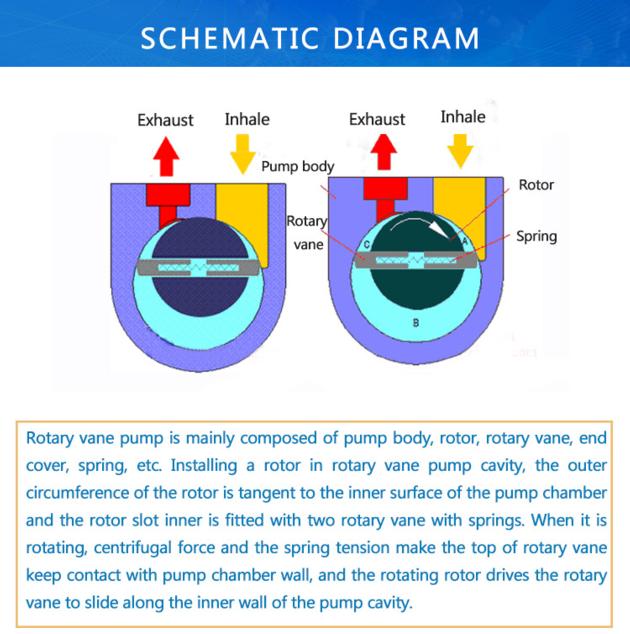 Rotary Vane Vaccum Pump