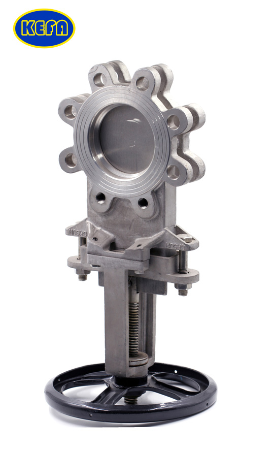 Knife gate valve