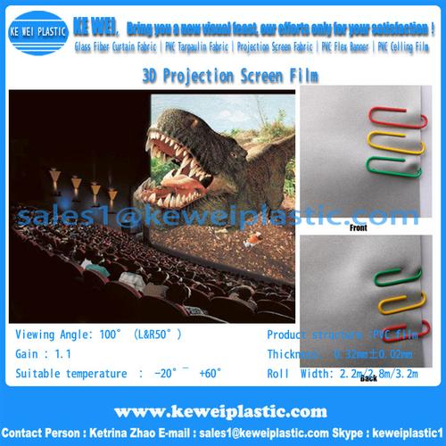 3D Projection Screen Film
