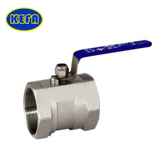  One piece ball valve