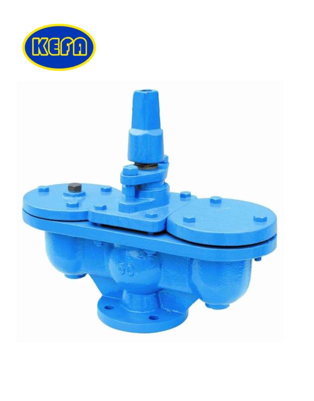  Double ball air release valve