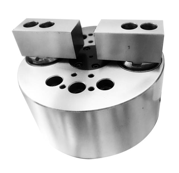 BU/BUT 2-Jaw/3-Jaw Pull Back Draw Down Power Chuck for O.D.verticality and Parallelism
