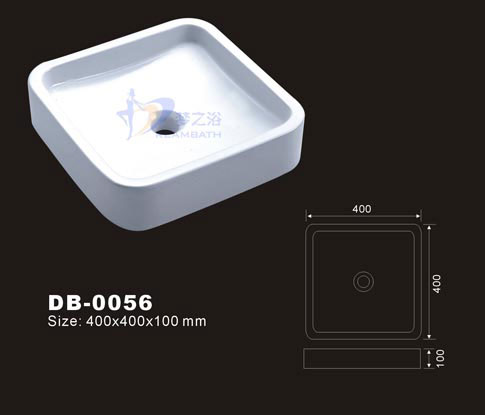 White Washbasin