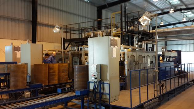 asphalt drum filling machine