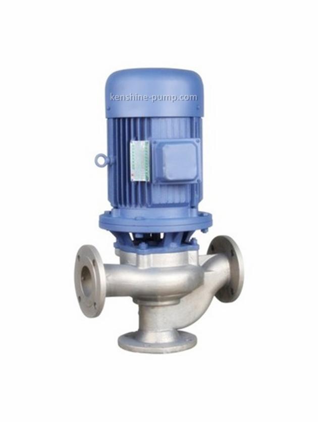 GW Vertical pipeline sewage pump non clogging pump