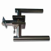 304 Stainless Steel Door Handle with Privacy Latch