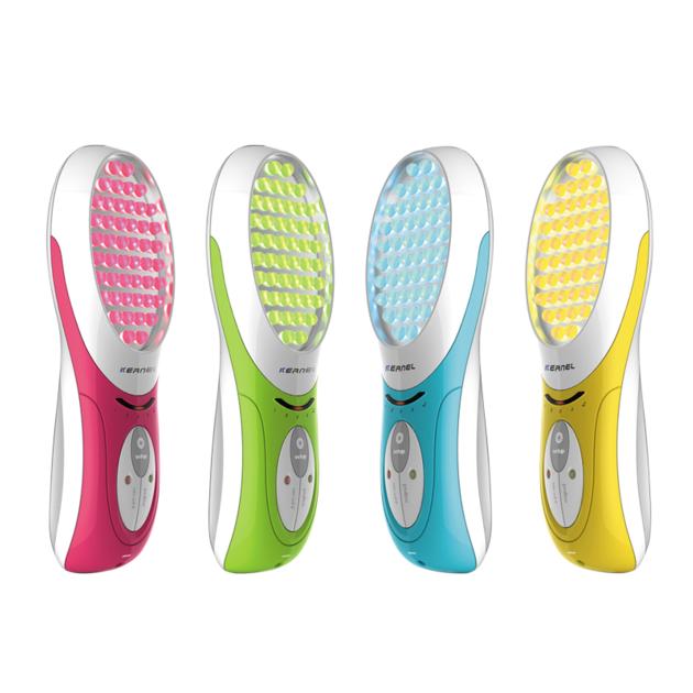 Handheld blue light treatment for acne
