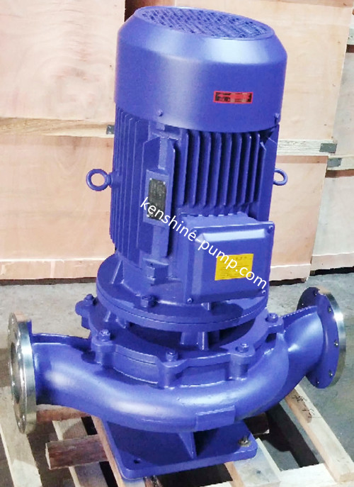 ISG Vertical inline pipeline centrifugal pump