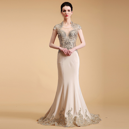 Diamond Evening Dress long 