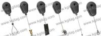 Retractable cable device, security recoiler