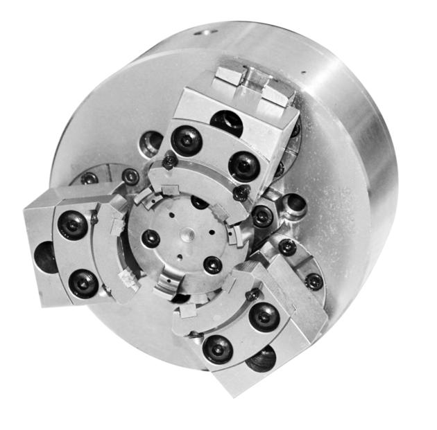 KW/KWT 2-Jaw/3-Jaw Swing Ball Lock Floating Power Chuck for Cone processing