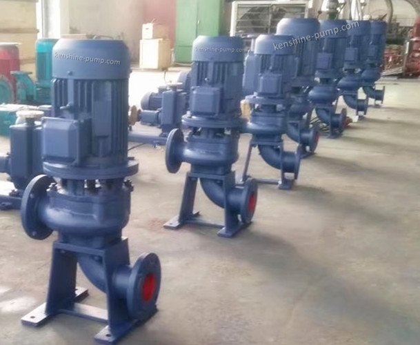 GW Vertical Pipeline Sewage Pump Non
