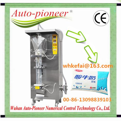 Automatic liquid water milk sachet packing machine