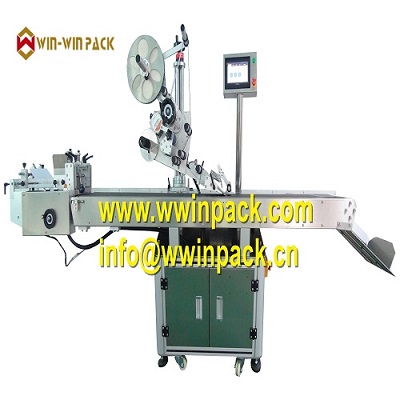 WIN-WIN PACK Automatic plane label machine with card feeder QL-812