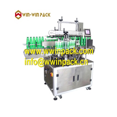 WIN-WIN PACK Automatic flat bottle(round bottle) multi-function label machine QL-843