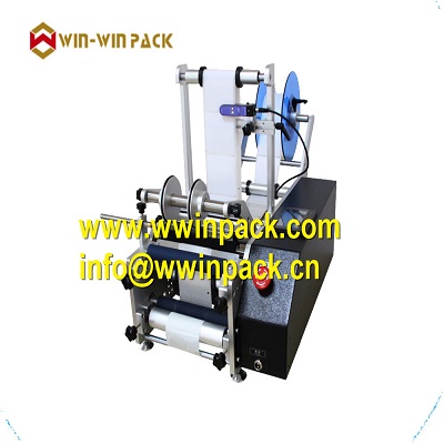 WIN-WIN PACK Semi-automatic round bottle label machine QL-921