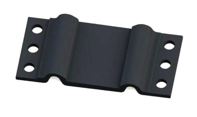 rail tie plate for track