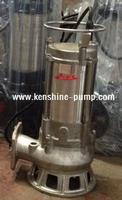 S Series stainless steel submersible sewage pump