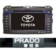 Toyota-Prado Touchscreen Monitor with Bluetooth