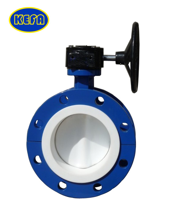 High Performance Double Flange Butterfly Valve