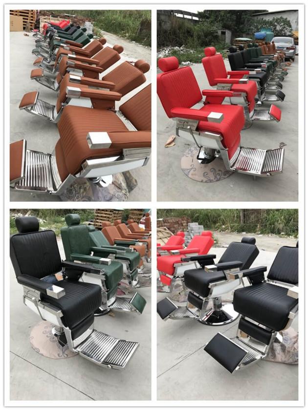Salon Furniture Black Barber Chair