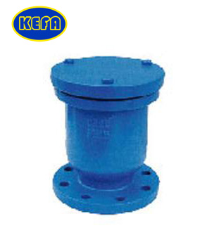 Single ball air release valve